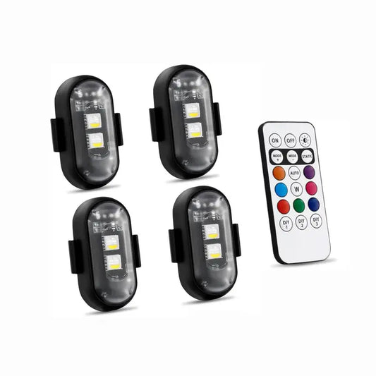 🚨 RGB Wireless LED Strobe Light