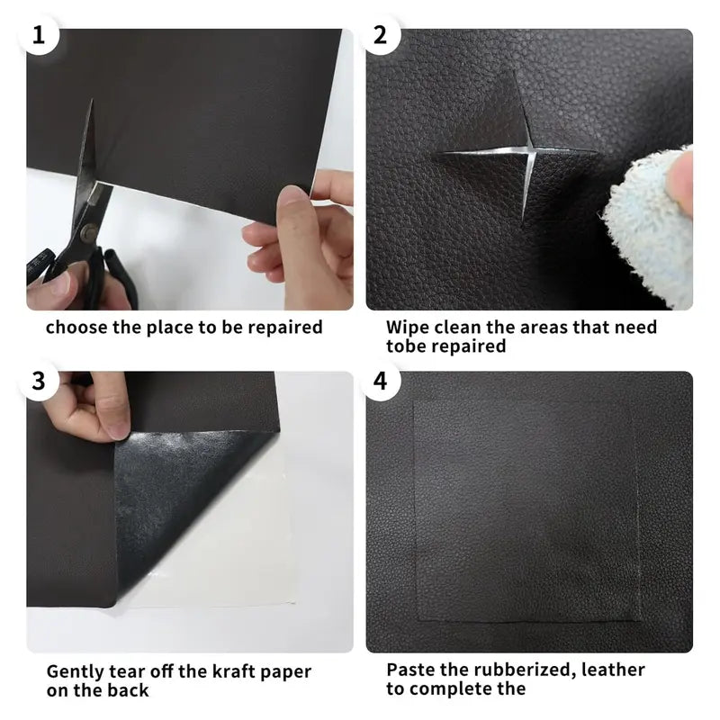 🛋️ Self-Adhesive Leather Repair Patch