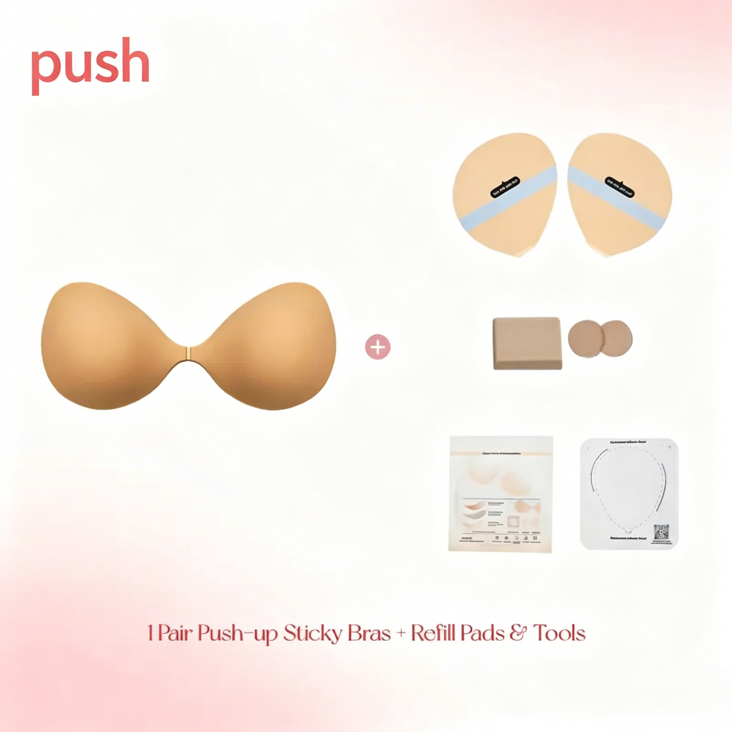 PUSH Adhesive Bra – Invisible Lift