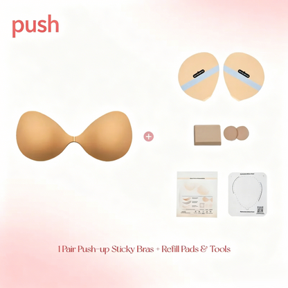 PUSH Adhesive Bra – Invisible Lift