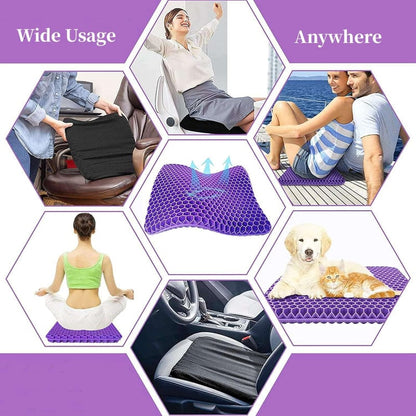 Ergonomic Silicone Gel Seat Cushion