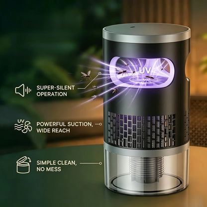 2026 Upgraded 3-in-1 Bug Zapper | Quiet Chemical-Free Mosquito Killer for Home