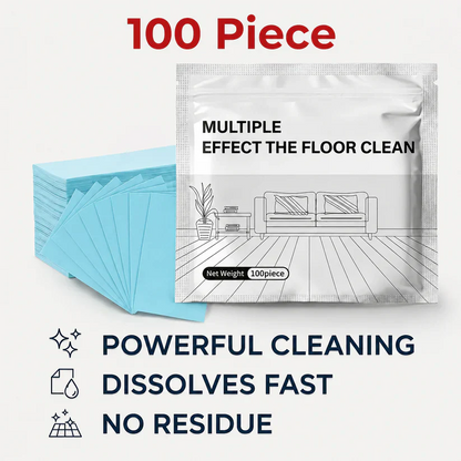 Multi-Surface Floor Cleaning Tablets for Fresh Shiny Floors