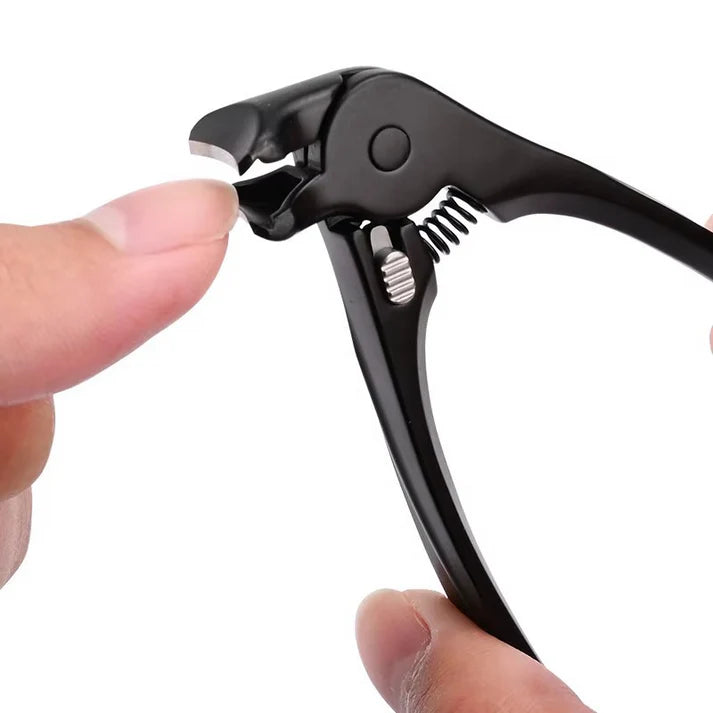 Stainless Steel Nail Clipper with Curved Precision Blades